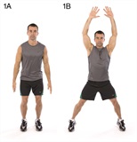 Position de jumping jack